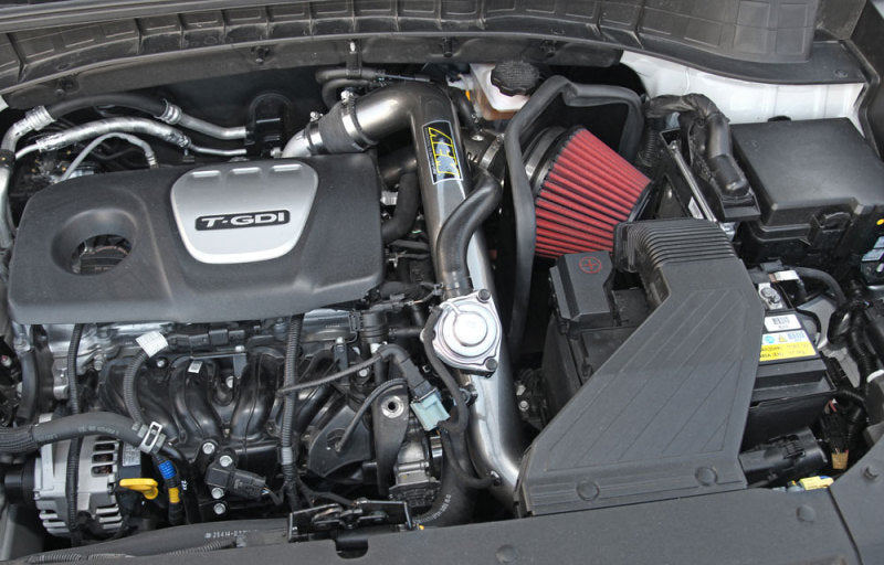 AEM Induction AEM 2016 Hyundai Tucson L4-1.6L Gunmetal Gray Cold Air Intake 21-783C 21-783C Photo - Mounted