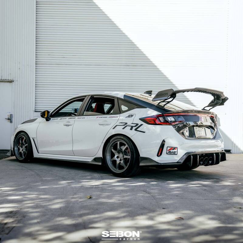 Seibon 23-24 Honda Civic Type R MB-Style Carbon Fiber Rear Spoiler RS23HDCVRC-MB RS23HDCVRC-MB User 1