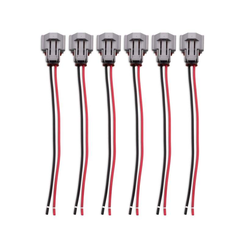 BLOX Racing Injector Pigtail Denso Female - Set Of 6 BXFU-00604-DE-6 BXFU-00604-DE-6 Photo - Primary