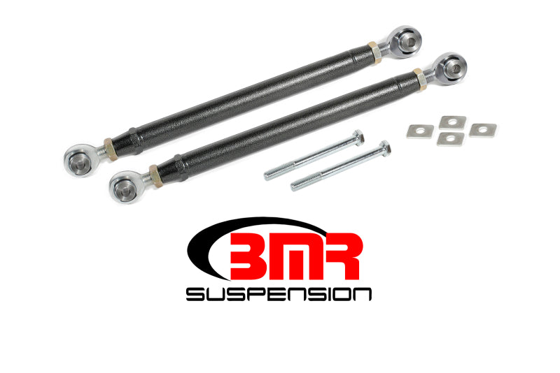 BMR 16-17 6th Gen Camaro Rear Double Adj. Rod Ends Toe Rods - Black Hammertone TR007H TR007H Photo - Primary