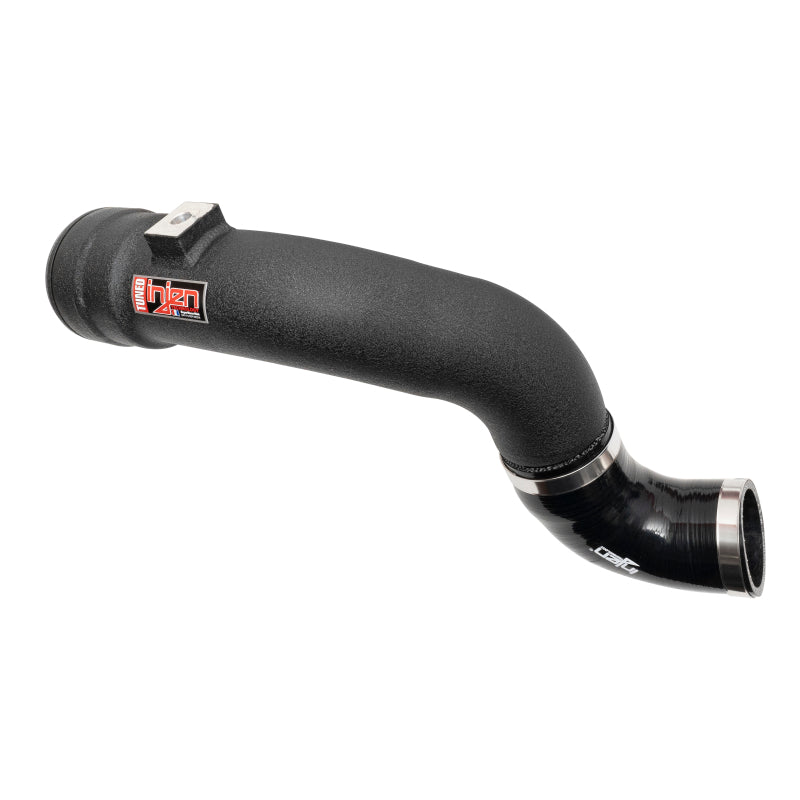Injen 17-22 Ford F250/F/350/F-450/F-550 V8-6.7L Turbo Diesel Wrnkl Blk Intercooler Cold Side Piping SES9004ICPCWB SES9004ICPCWB Photo - Primary