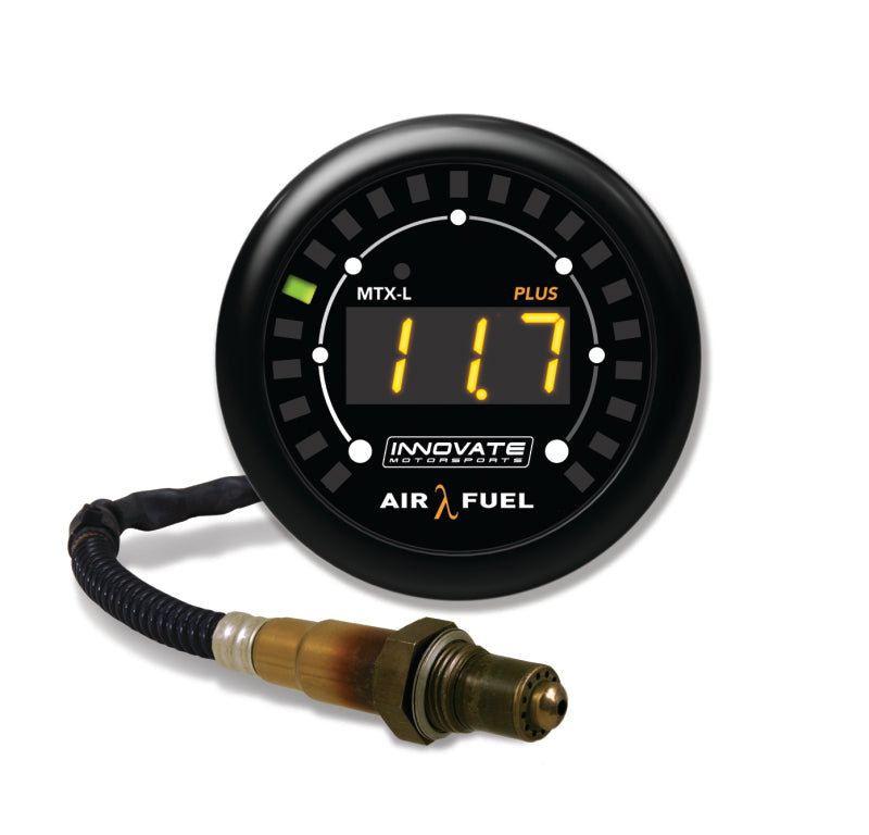 Innovate Motorsports MTX-L PLUS: Digital Air/Fuel Ratio Gauge Kit, 8 ft., w/O2 Sensor 3918 Photo - Primary