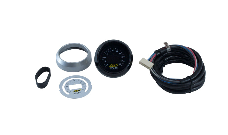 AEM Electronics 52mm Digital Volt Meter Gauge 30-4400 Photo - Primary