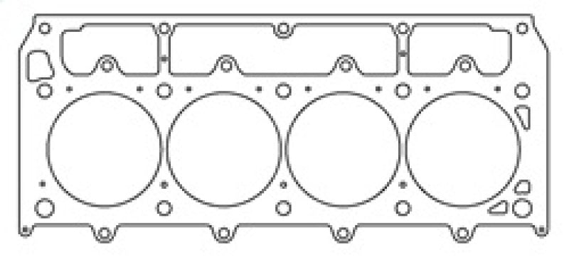 Cometic Gasket Cometic GM LSX Gen-4 Small Block V8 .070in MLS Cylinder Head Gasket - 4.185in Bore - LHS C5936-070 C5936-070 Photo - Primary