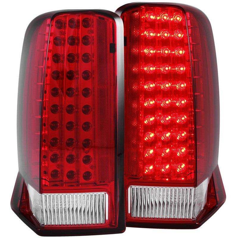 Anzo 2002-2006 Cadillac Escalade LED Tail lights Red/Clear 311120 Photo - Primary
