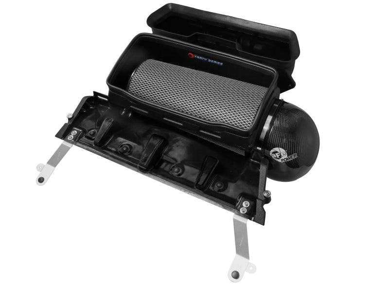 aFe 21-23 RAM 1500 TRX Track Series Carbon Fiber Cold Air Intake System w/ Pro 5R Filter 57-10022K 57-10022K Photo - Primary