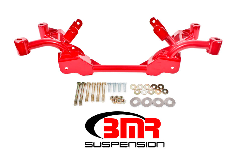 BMR 82-82 3rd Gen F-Body K-Member w/ LS1 Motor Mounts and STD. Rack Mounts - Red KM008R KM008R Photo - Primary