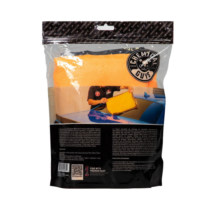 Chemical Guys Miracle Dryer Microfiber Towel - 36in x 25in (P12) MIC721 MIC721 User 1