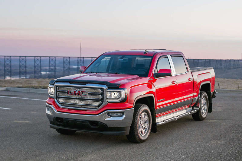 EGR 14+ GMC Sierra Superguard Hood Shield - Matte (301585) 301585 301585 Photo - Mounted