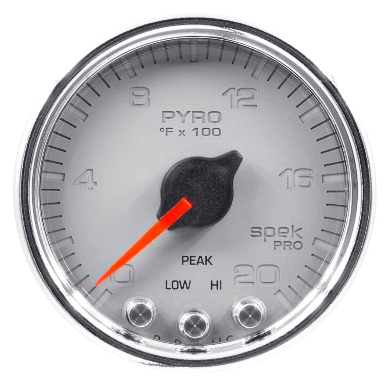 Autometer Gauge, Pyro. (EGT), 2 1/16", 2000 deg. F, Stepper Motor W/Peak & Warn P31021 User 2