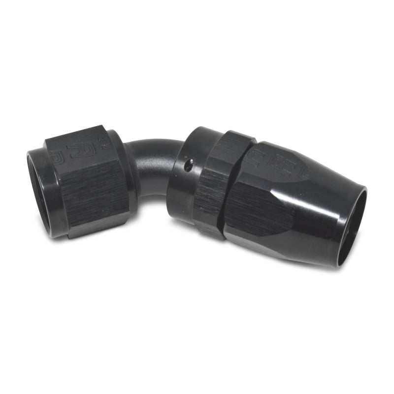 Russell Performance -4 AN Black 45 Degree Full Flow Hose End 610085 610085 Photo - out of package
