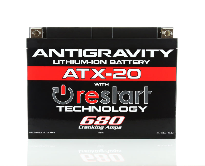 Antigravity Batteries Antigravity YTX20 Lithium Battery w/Re-Start AG-ATX20-RS AG-ATX20-RS Photo - Primary