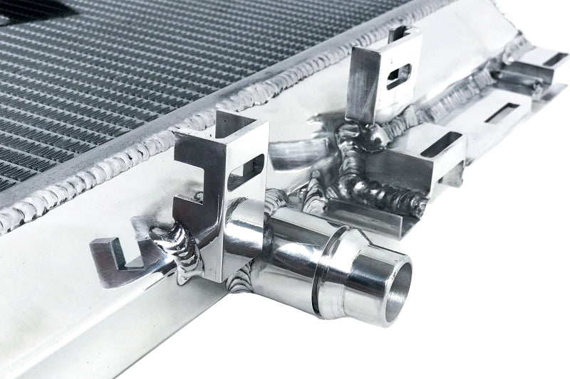 CSF 2015+ Mercedes Benz C63 AMG (W205) Front Mount Heat Exchanger w/Rock Guard 8088 8088 Photo - Close Up