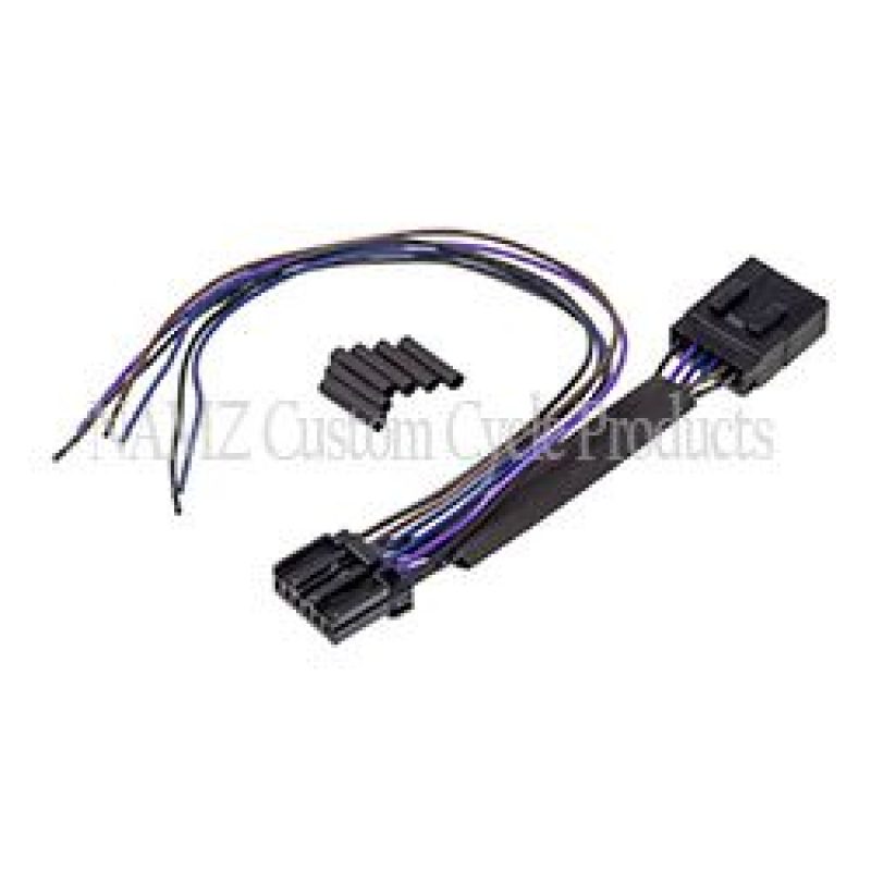 NAMZ 96-13 Road King/Electra Glide Plug-N-Play Front Turn Sig Tap Harness (Turn Sig/Passing Lights) N-FTTH-03 N-FTTH-03 Photo - Primary