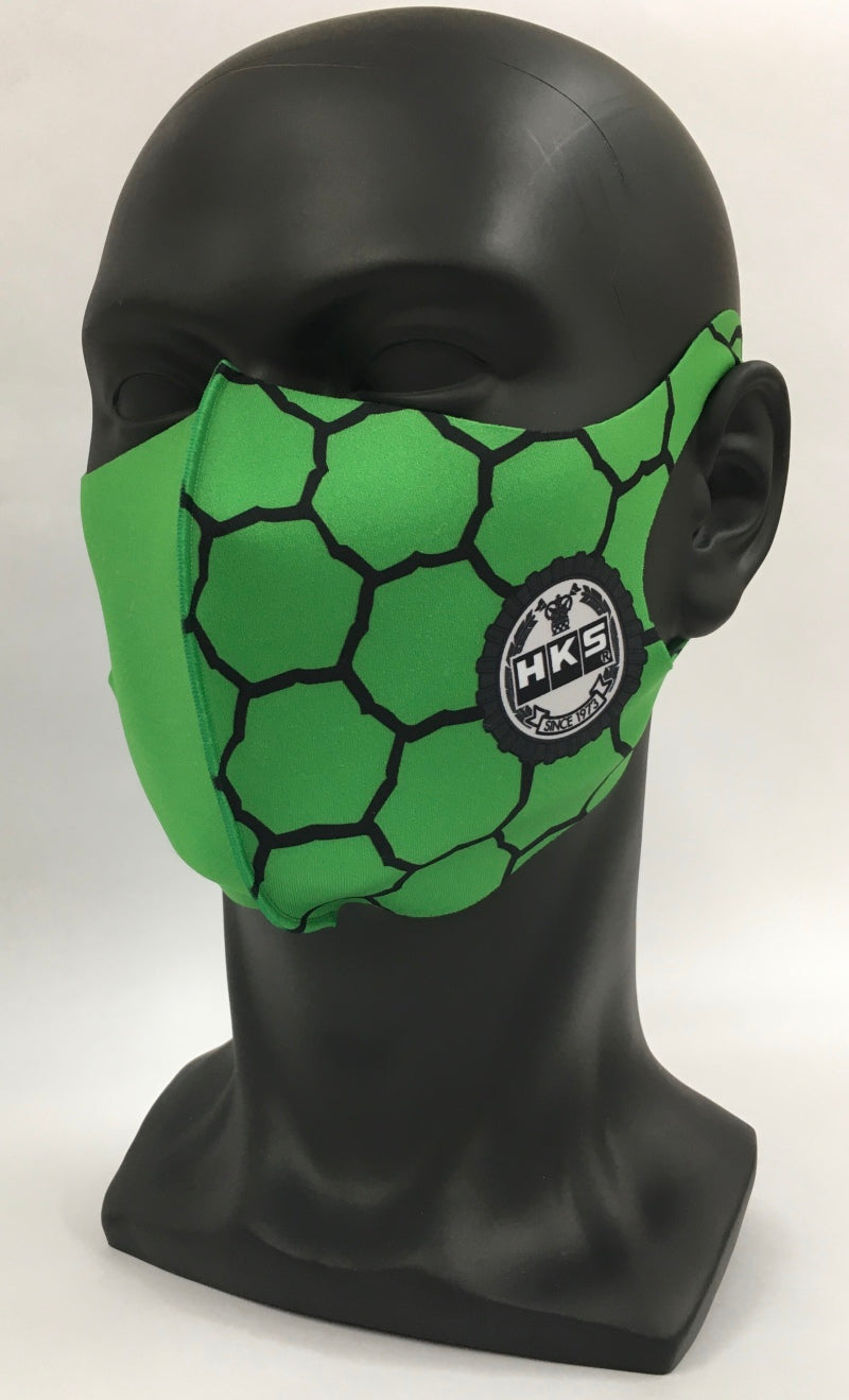 HKS Graphic Mask SPF Green - Extra Large 51007-AK327 51007-AK327 User 1