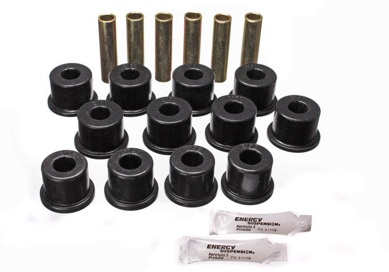 Energy Suspension Leaf Spring Bushing Set Black Chevrolet Blazer All 1992-1994 3.2128G Photo - Primary