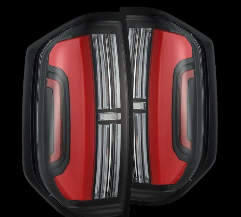 AlphaRex 14-21 Toyota Tundra Nova-Series LED Tail Lights - Black Red 672052 672052 Photo - Primary