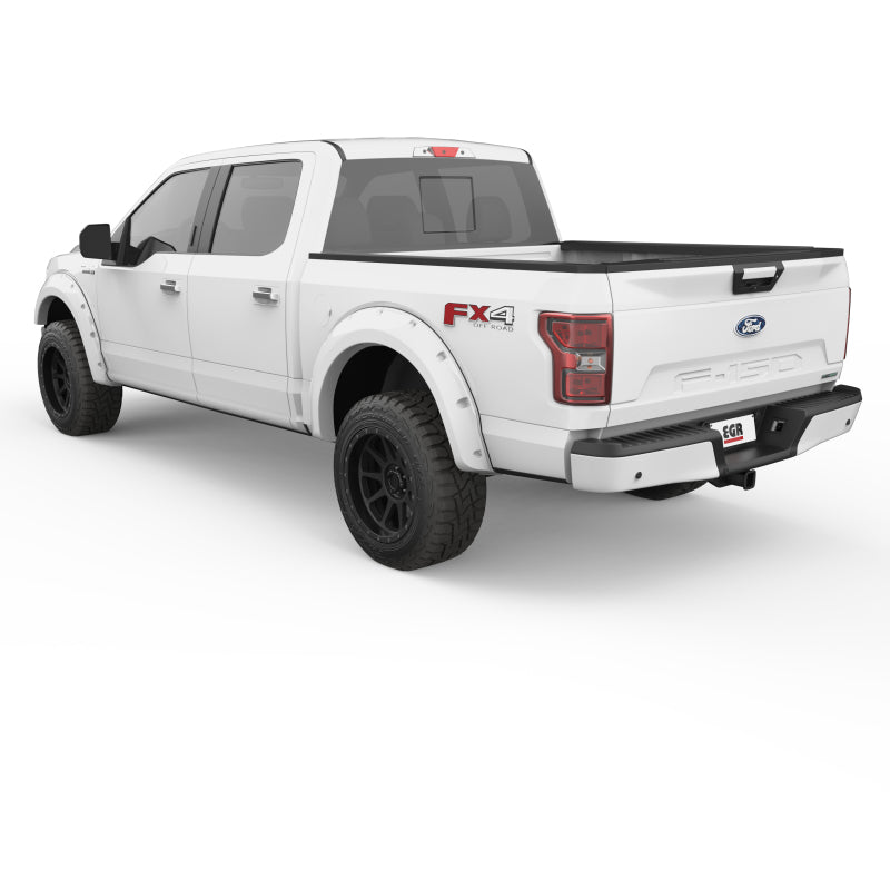 EGR 15+ Ford F150 Bolt-On Look Color Match Fender Flares - Set - Oxford White 793474-Z1 793474-Z1 Photo - Mounted