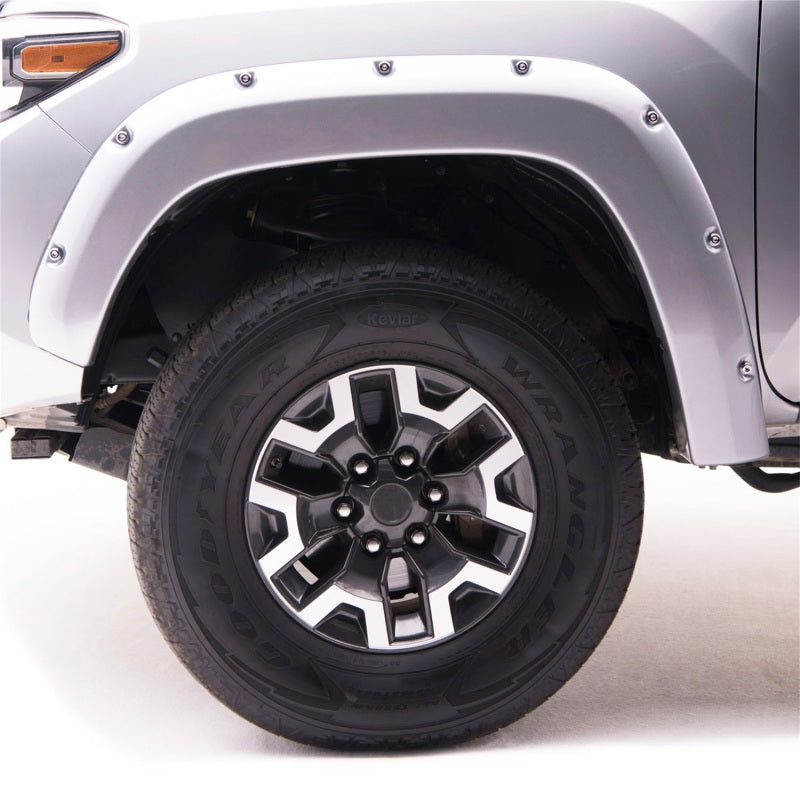 EGR 11-15 Ford Super Duty Bolt-On Look Color Match Fender Flares - Set - Ingot Silver 793814-UX 793814-UX Photo - lifestyle view