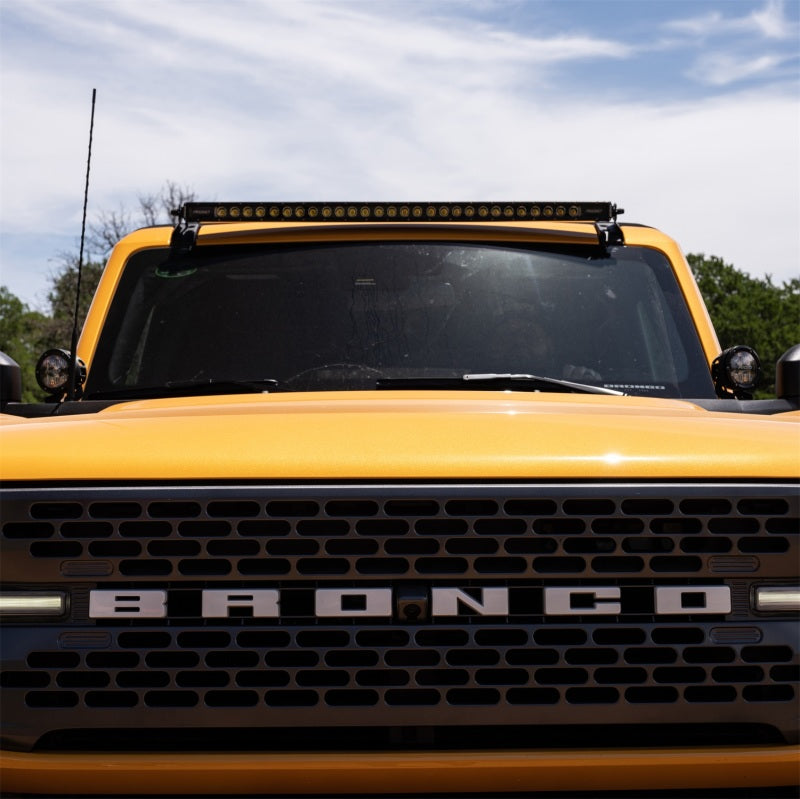Ford Racing 2021+ Ford Bronco 40in Rigid Roof Mounted Off-Road LED Light Bar Kit M-15200K-BRL M-15200K-BRL Photo - Mounted