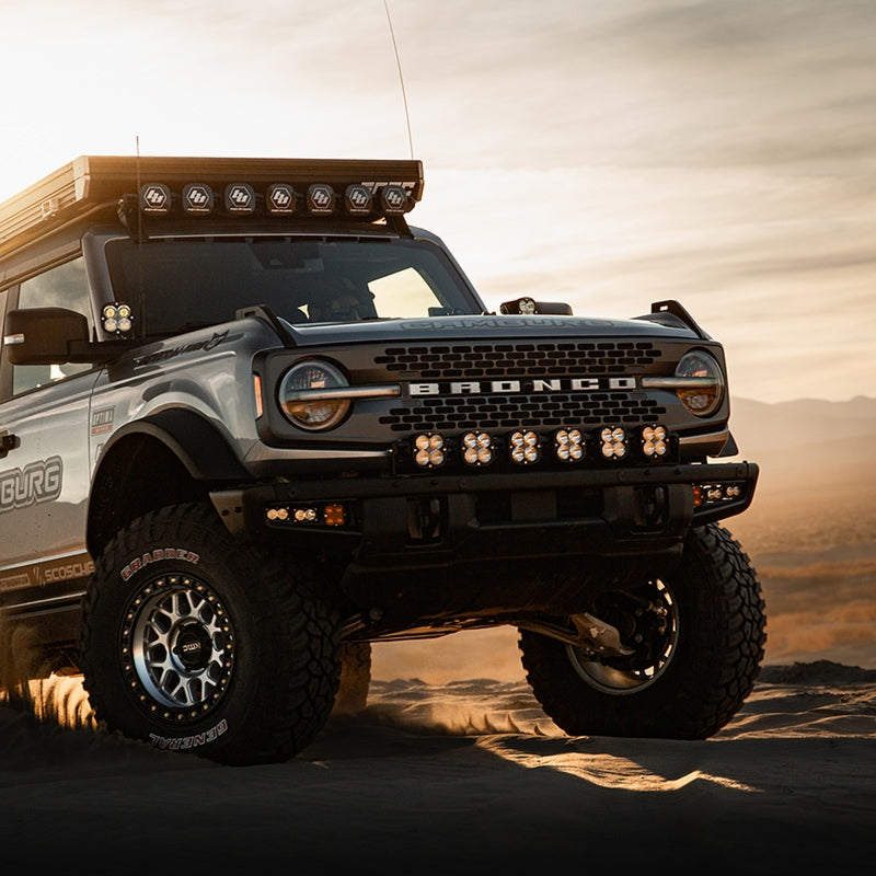 Camburg Ford Bronco 21-23 KINETIK V2 Performance Billet Uniball Upper Arms CAM-110214-GRY CAM-110214-GRY Photo - lifestyle view