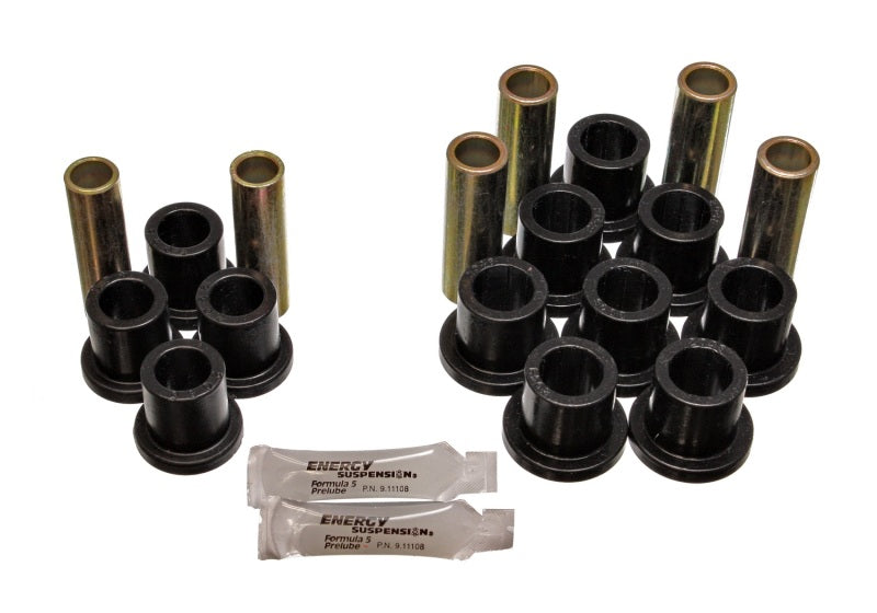 Energy Suspension Leaf Spring Bushing Set Black Ford Bronco Base 1966-1977 4.2102G Photo - Primary