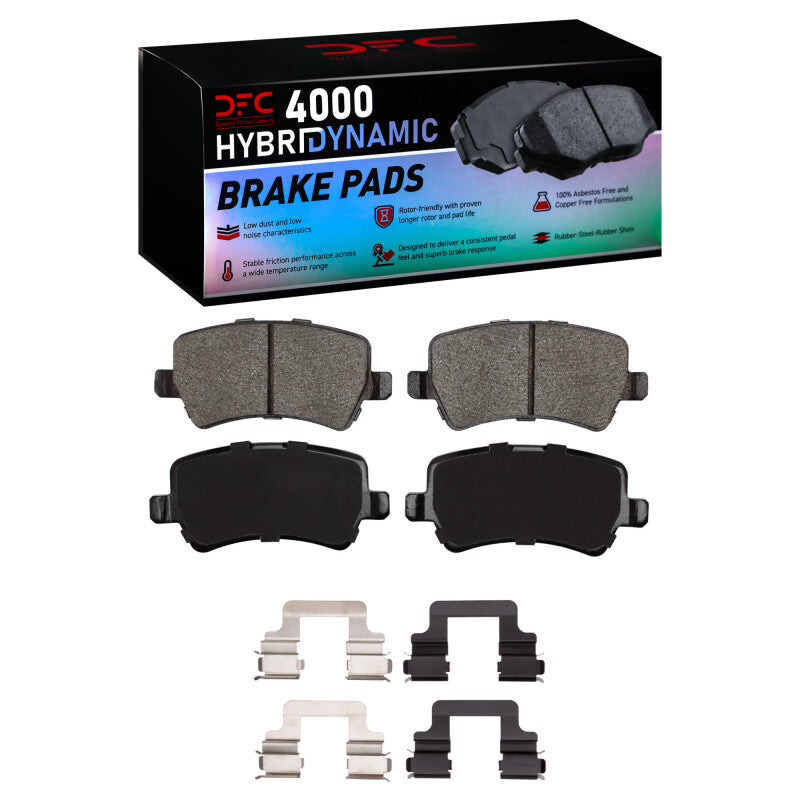DFC DFC 4000 HybriDynamic Brake Pads Brakes, Rotors & Pads Brake Pads - OE main image