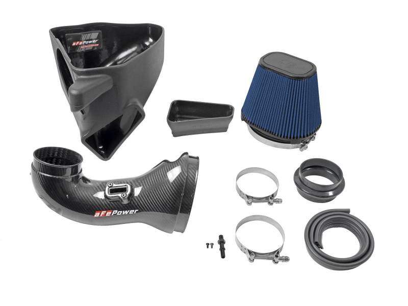 aFe 17-12 Chevrolet Camaro ZL1 (6.2L-V8) Track Series Carbon Fiber CAI System w/ Pro 5R Filters 57-10018R 57-10018R Photo - Unmounted