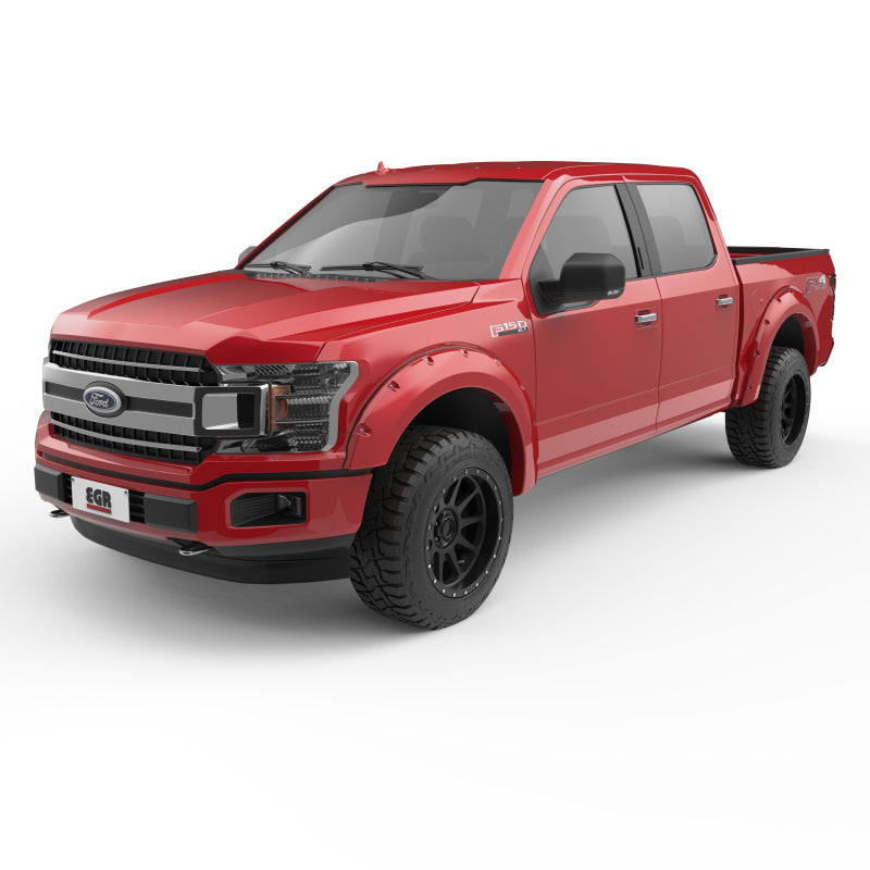 EGR 2018 Ford F150 Bolt-On Look Color Match Fender Flares - Set - Race Red 793574-PQ 793574-PQ Photo - Primary