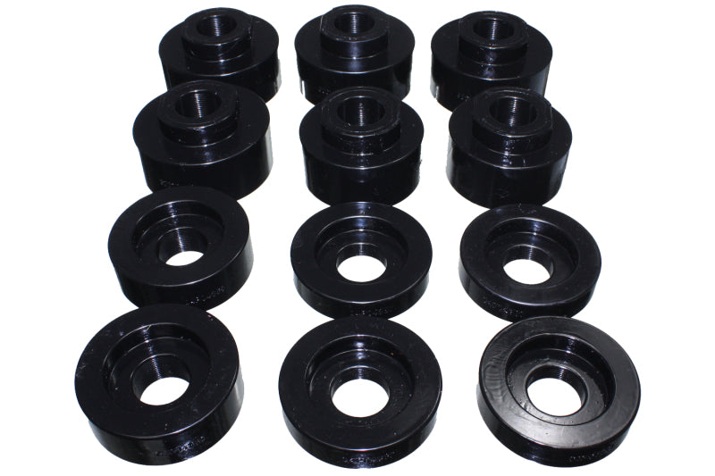 Energy Suspension 08-16 Ford F-250/F-350/F-450/F-550 Super Duty STD/Super Cab Black Body Mount Set 4.4125G 4.4125G Photo - Primary