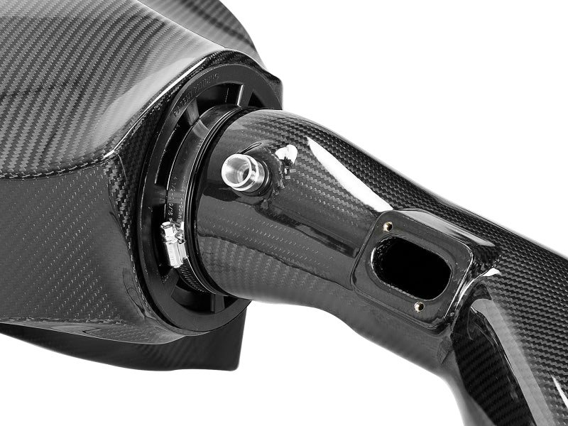 aFe Black Series Carbon Fiber CAIS w/Pro 5R Filter 16-18 BMW M2 (F87) L6-3.0L 58-10004R 58-10004R Photo - Unmounted