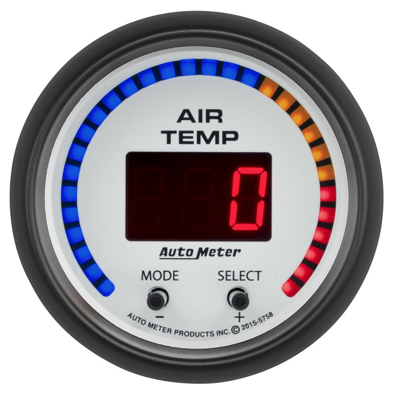 Autometer 2-1/16" Air Temp, Dual Channel, 100-300 °F, Phantom 5758 User 1