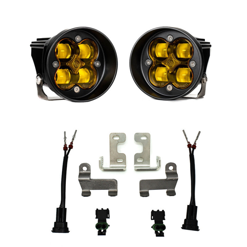 Baja Designs 2016+ Toyota RAV4 Squadron Fog Light Pocket Kit -Amber 447704 447704 User 1