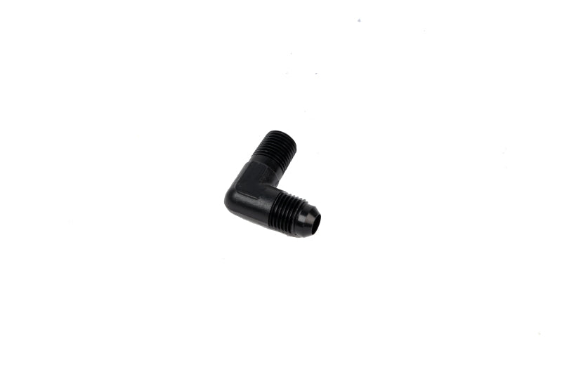 Aeromotive Fitting Elbow 1/4in-MNPT to AN-06 90-Deg Black 15666 15666 Photo - Primary