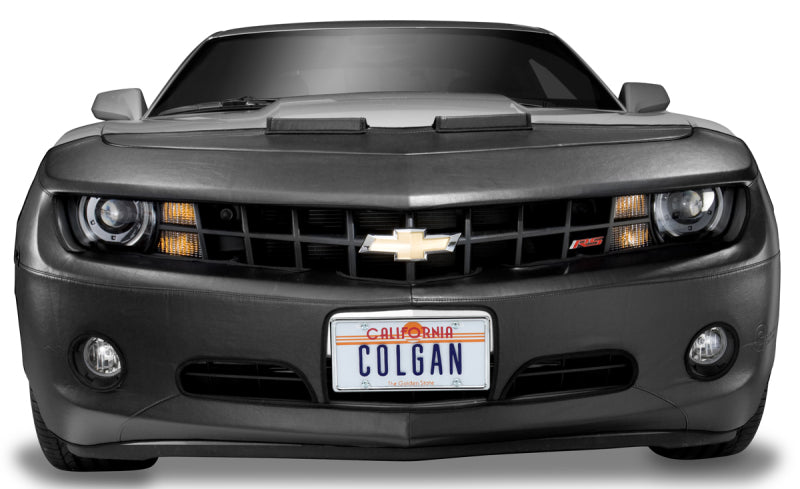 Covercraft 14-19 Corvette C7 Stingray Front End Bra with License Plate Opening Black Crush BC5394BC BC5394BC Photo - Primary