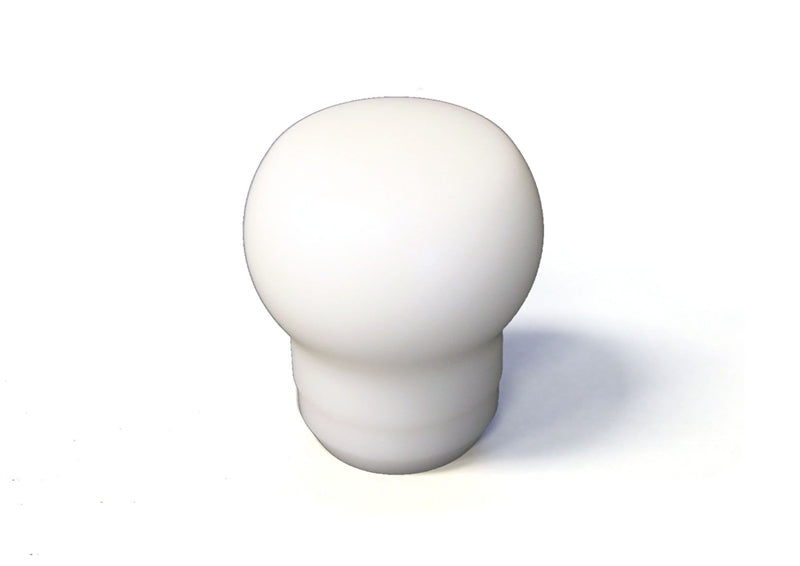 Torque Solution Fat Head Delrin Shift Knob White - FR-S BRZ TS-UNI-152BW Photo - Primary