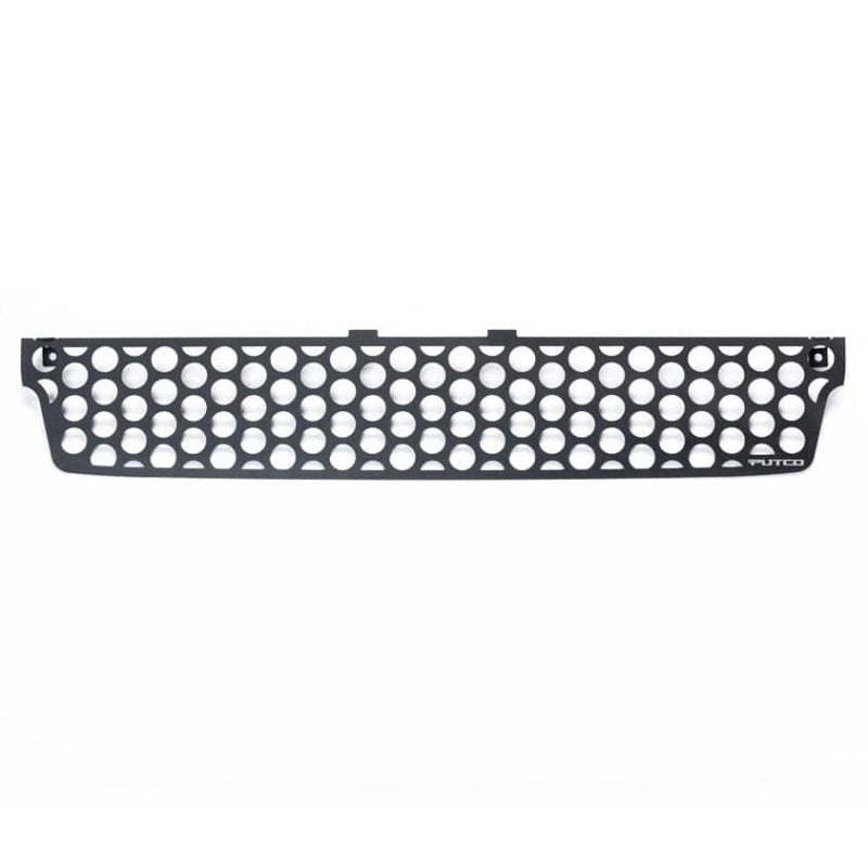 Putco 15-19 GMC Sierra HD - Stainless Steel - Black Punch Design Bumper Grille Bumper Grille Inserts 88196 88196 Photo - Primary