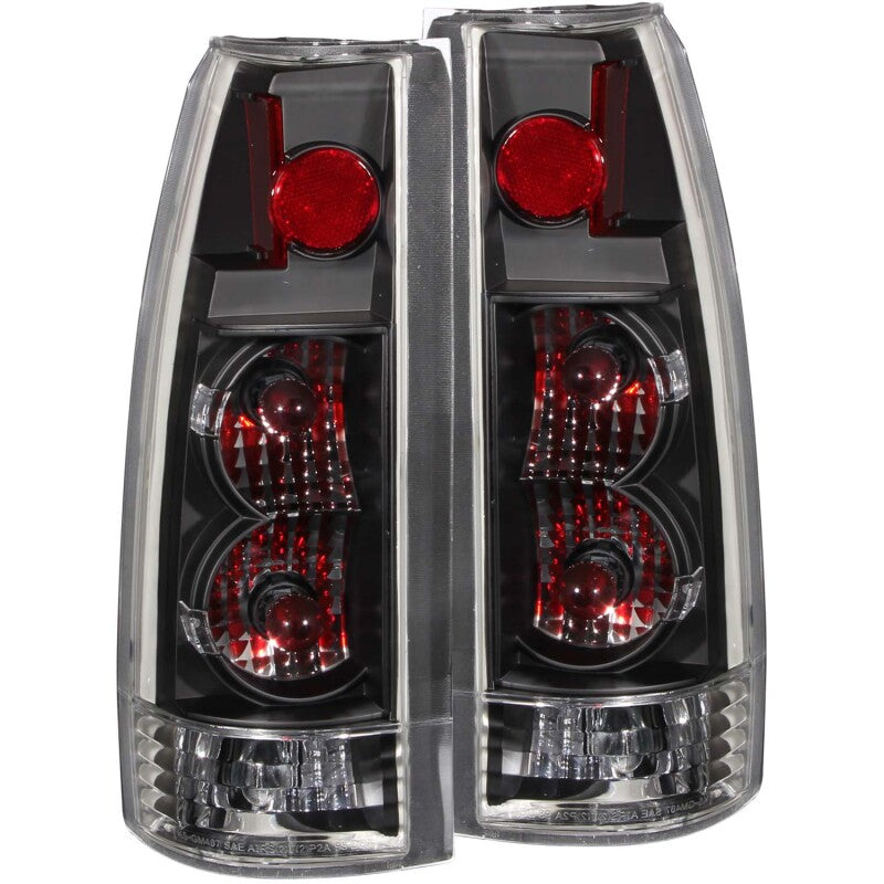 Anzo 1999-2000 Cadillac Escalade Taillights Black - New Gen 211144 Photo - Primary