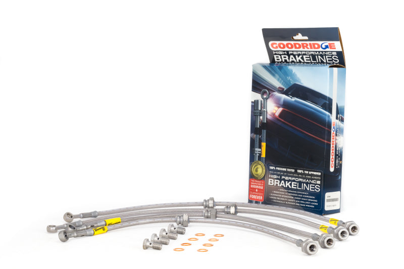 Goodridge Stainless Steel Brake Line SS 00-06 Nissan Sentra 22046 Photo - Primary