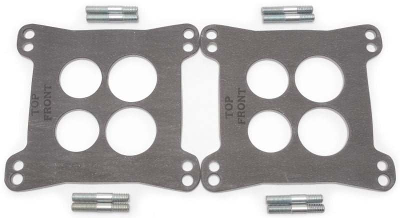 Edelbrock Dual Quad Insulator Kit (2) 9267 Photo - Primary