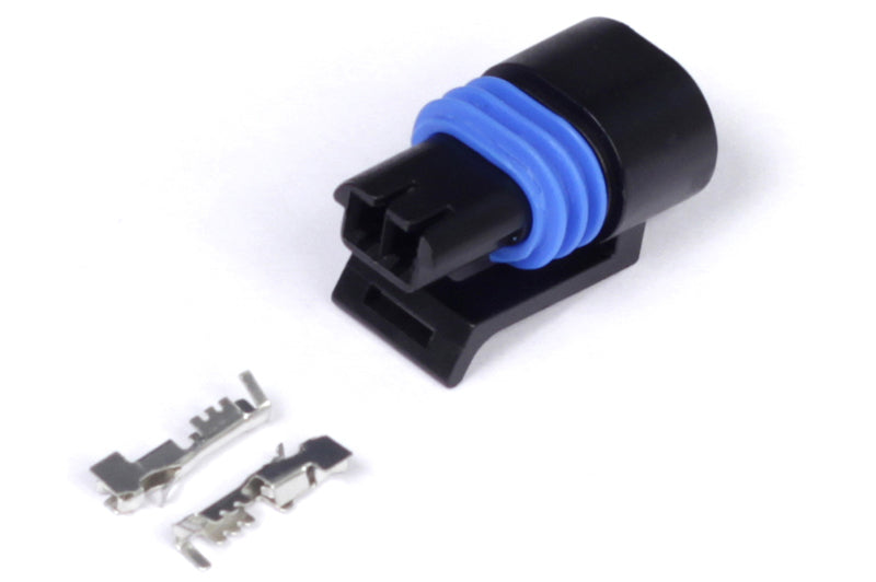 Haltech Plug And Pins Only - Delphi 2 Pin GM Style Coolant Temp Connector HT-030411 Photo - Primary