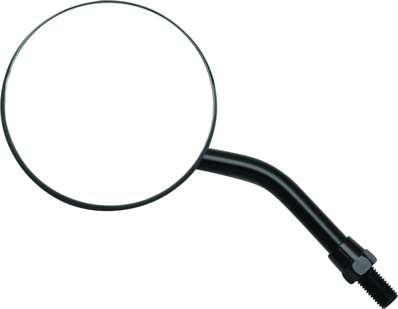 BikeMaster 3in Adjustable Round Mirror 10mm - Each - Black 600803 600803 User 1