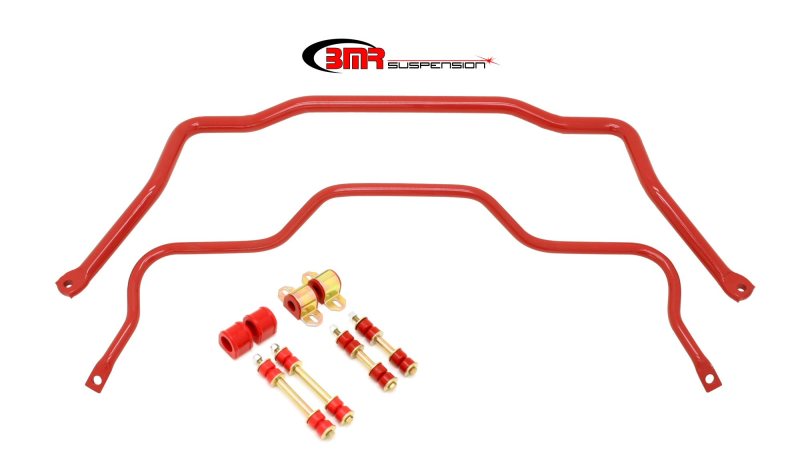 BMR 82-82 3rd Gen F-Body Front & Rear Sway Bar Kit w/ Bushings - Red SB027R SB027R Photo - Primary