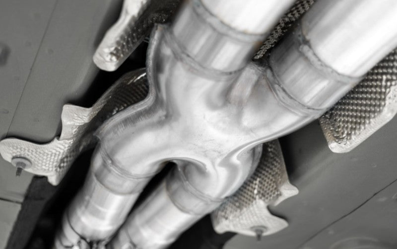 MBRP 15-Up Challenger 5.7 / 17-Up 6.2L/6.4L 3in Race Series Cat-Back w/ Quad Tips T304 Exhaust S71143CF S71143CF User 1