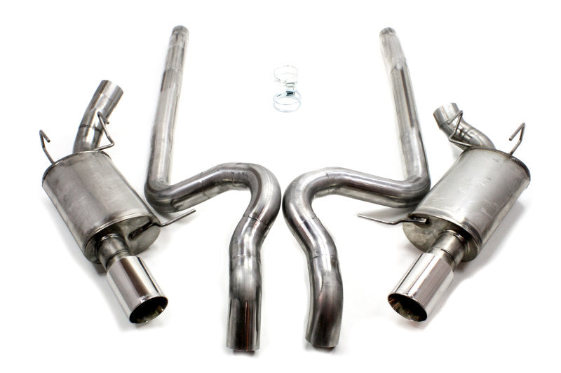 JBA 11-14 Ford Mustang GT/GT500 5.0L/5.4L/5.8L 409SS Dual Rear Exit Cat-Back Exhaust 40-2644 40-2644 Photo - Primary