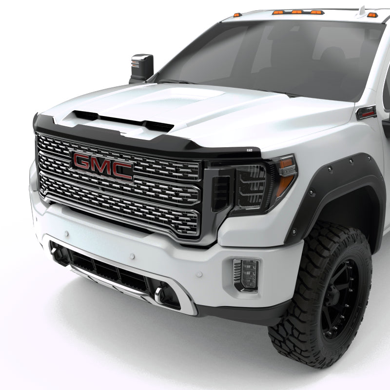 EGR 20+ GMC Sierra  Superguard Hood Shield - Dark Smoke 301951 301951 Photo - Primary