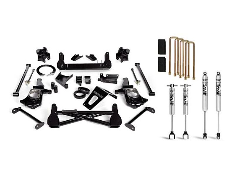 Cognito 11-19 Chevy/GMC Silv/Sierra 2500/3500 HD 2WD/4WD 7in Std Lift Kit w/ Fox PSMT 2.0 Shocks 110-P0780 110-P0780 Photo - Primary
