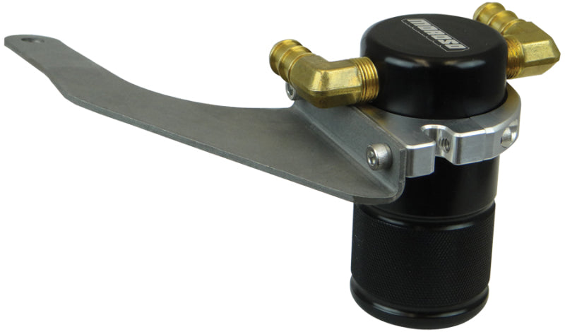 Moroso Air-Oil Separator Kit, Small Body, Black, Ford Mustang EcoBoost 2015 85685 Photo - Primary