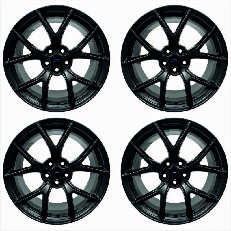 Ford Racing 15-20 Mustang19x9.5in & 19x10in Wheel Kit w/TPMS - Matte Black M-1007K-DC19MB M-1007K-DC19MB Photo - Primary
