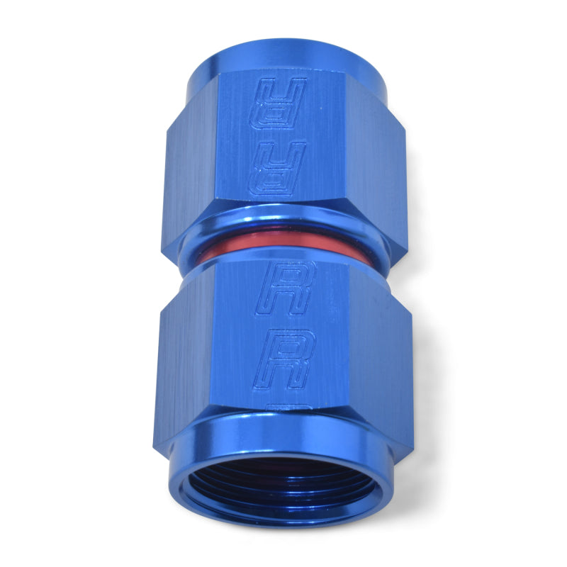 Russell -10 AN Straight Swivel Coupler (Red/Blue Finish) 640020 Photo - out of package